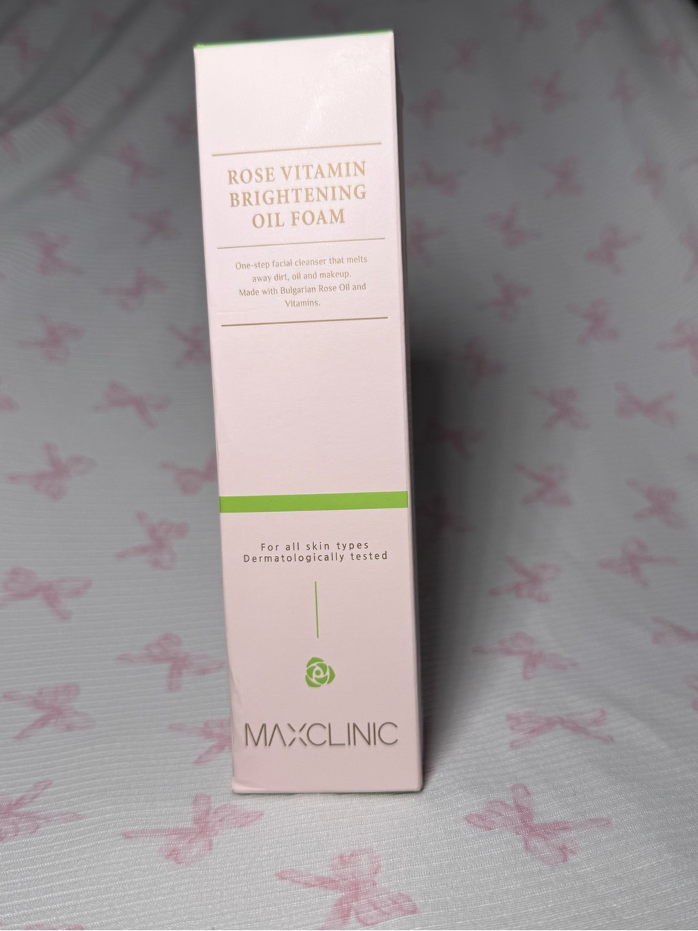 Rose Vitamin Brightening Oil Foam